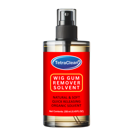TetraClean Hair Wig Remover, Wig Gum Remover Solvent, Glue Remover Solvent I Quick & Gentle Adhesive Remover for Wigs